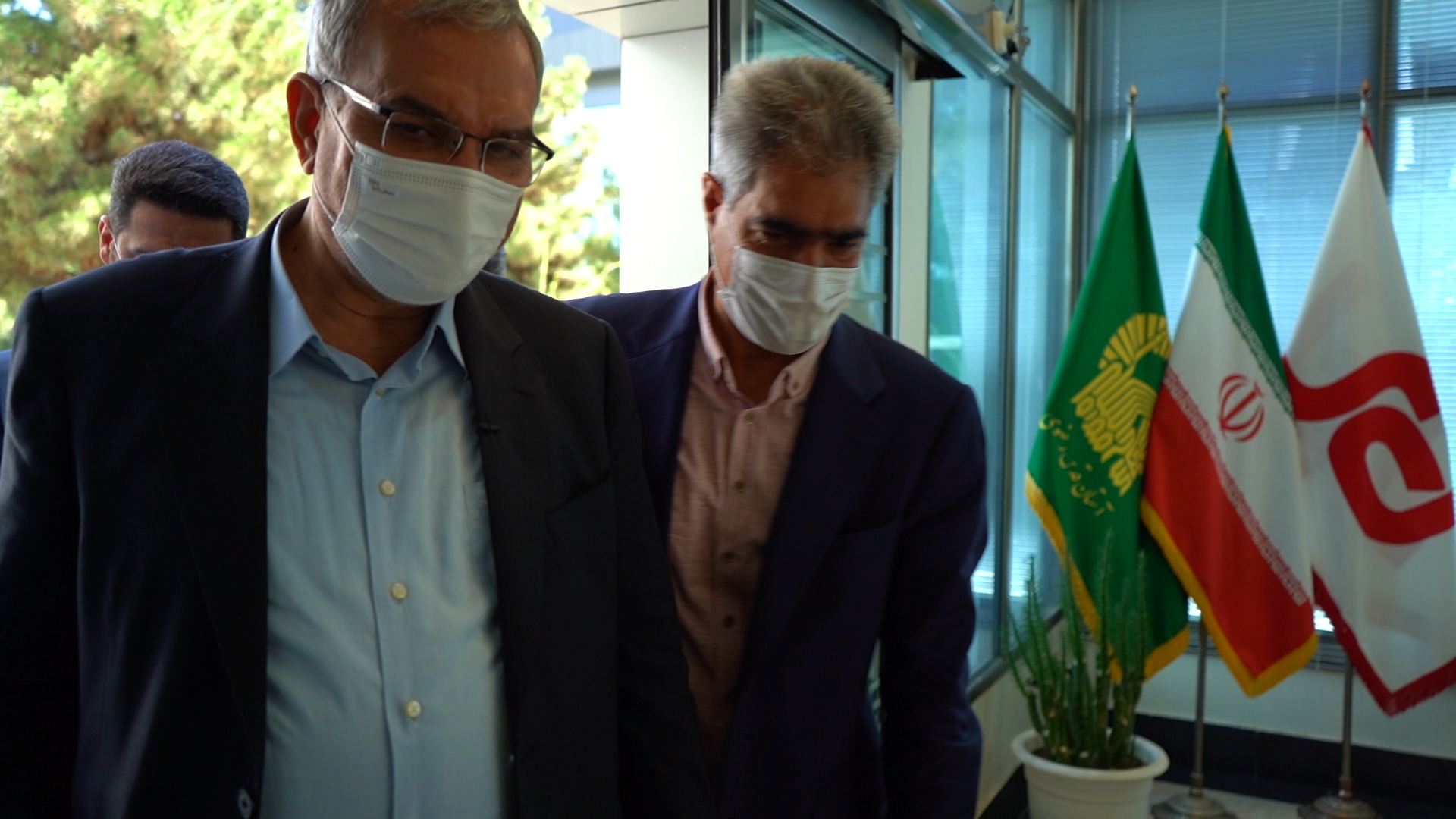 بازدید دکتر عین اللهی وزیر بهداشت، درمان و آموزش پزشکی